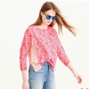 JCrew Plumeria Swing Sweater